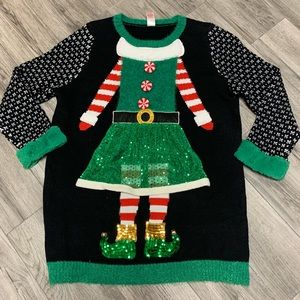 ⚡️Elf Ugly Christmas Sweater - elf